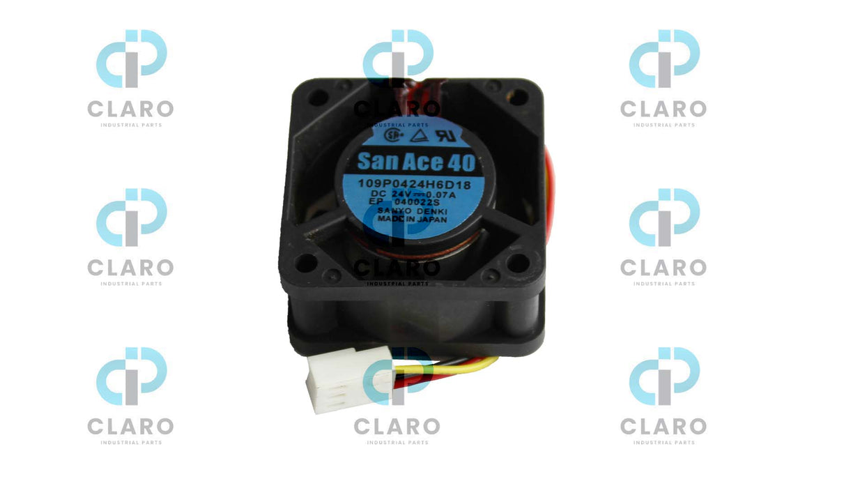 NEW 109P0424H6D18 W.C.   DC24V 0.07A SANYO DENKI FAN