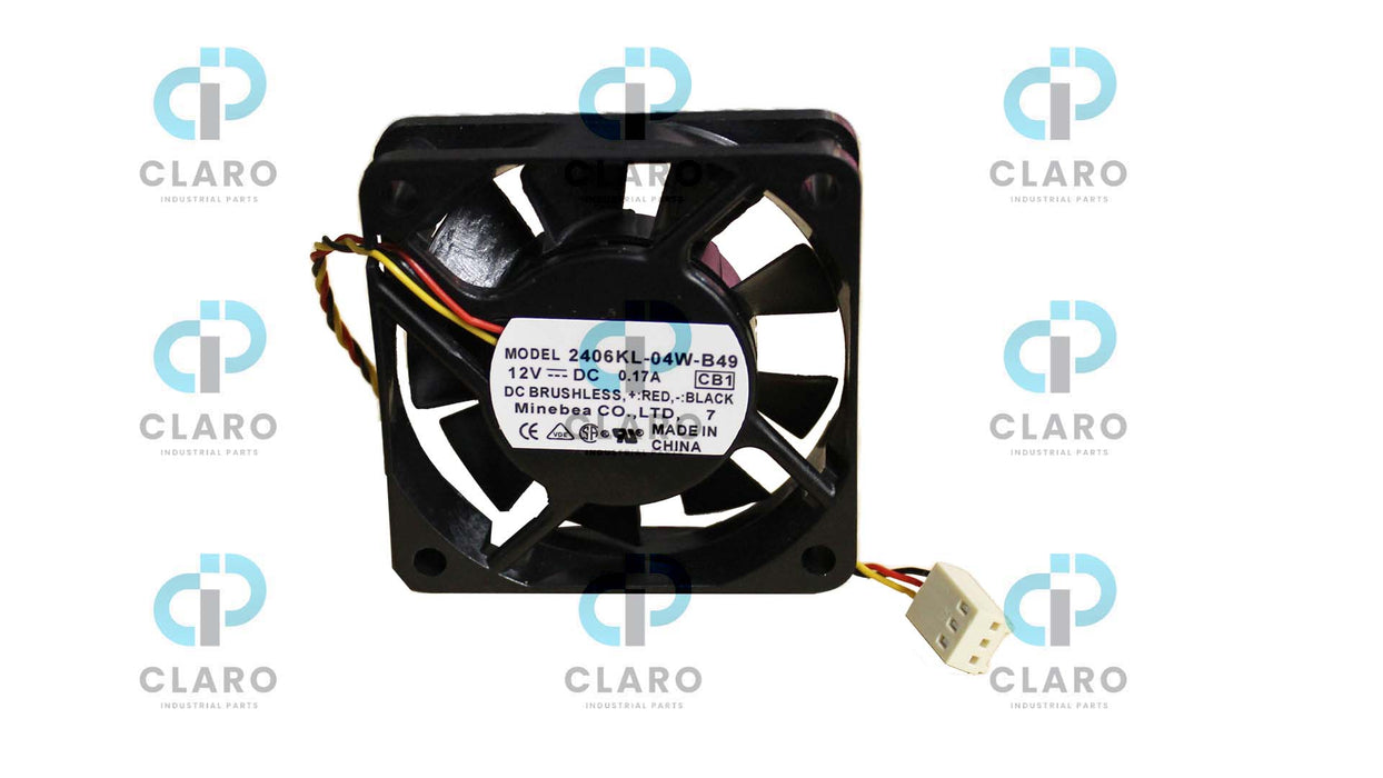 NEW 2406KL-04W-B49 W.C.   12V=DC 0.17A NMB-MAT FAN