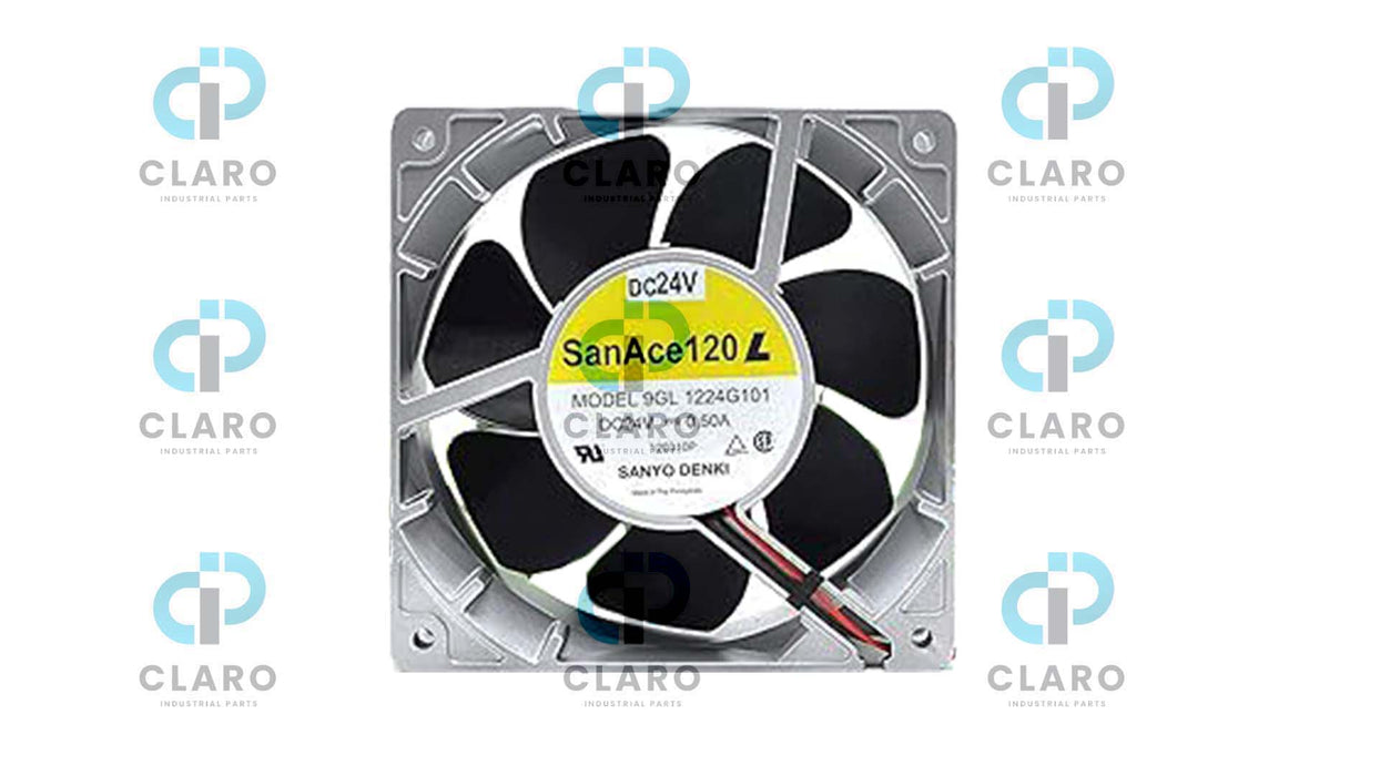 NEW 9GL1224G101  24V=DC 0.50A SANYO DENKI FAN