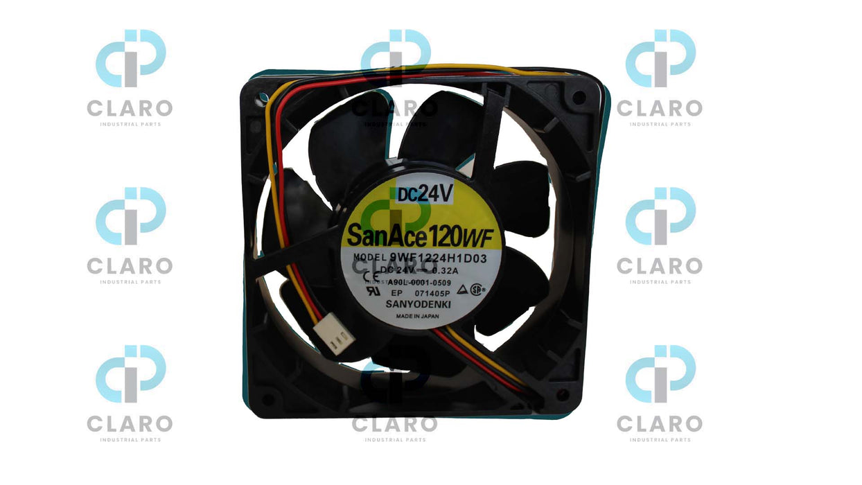 NEW 9WF1224H1D03 W. C.   DC24V 0.32A SANYO DENKI FAN