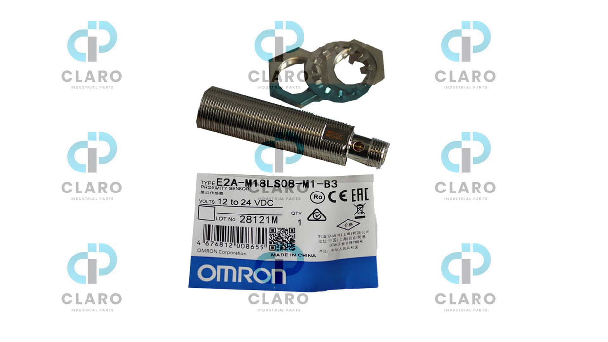 NEW E2A-M18LS08-M1-B3 CYLINDRICAL PROXIMITY   OMRON SENSOR