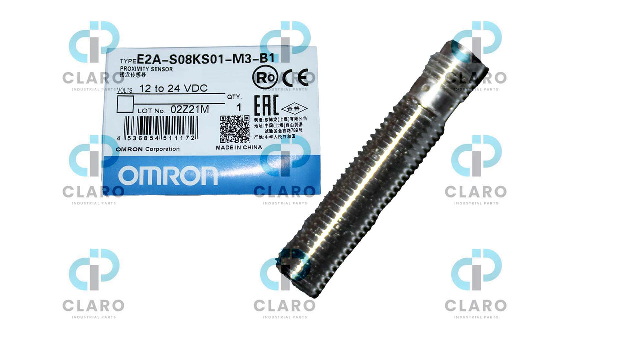 NEW E2A-S08KS01-M3-B1 CYLINDRICAL PROXIMITY   OMRON SENSOR