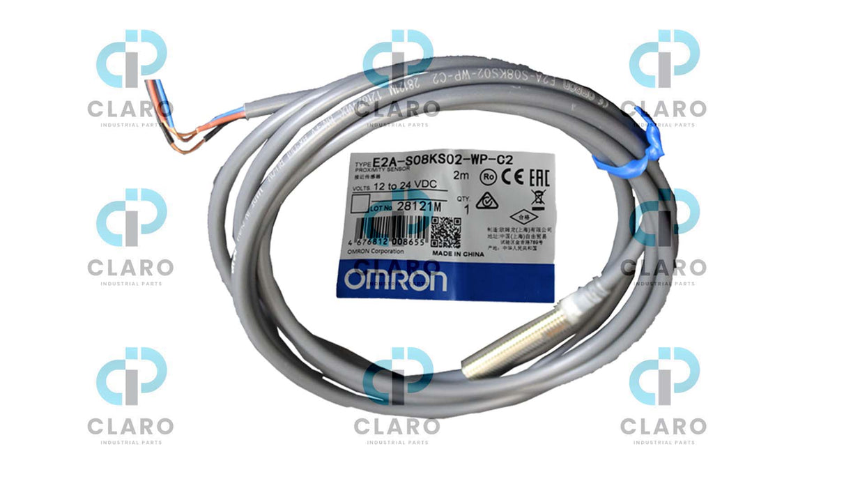 NEW E2A-S08KS02-WP-C2 CYLINDRICAL PROXIMITY   OMRON SENSOR