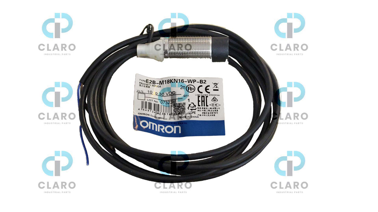 NEW E2B-M18KN16-WP-B2 OPTICAL FIBER PHOTOELECTRIC   OMRON SENSOR