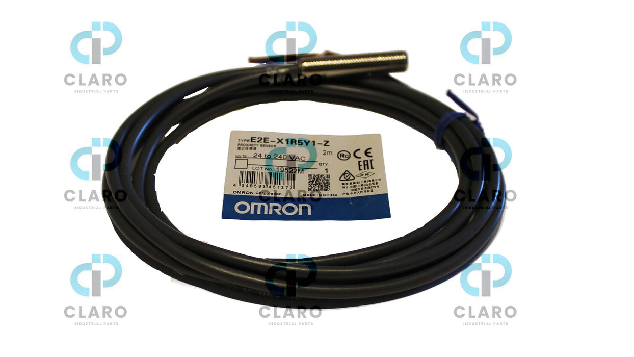 NEW E2E-X1R5Y1-Z. 2M CYLINDRICAL PROXIMITY    OMRON SENSOR