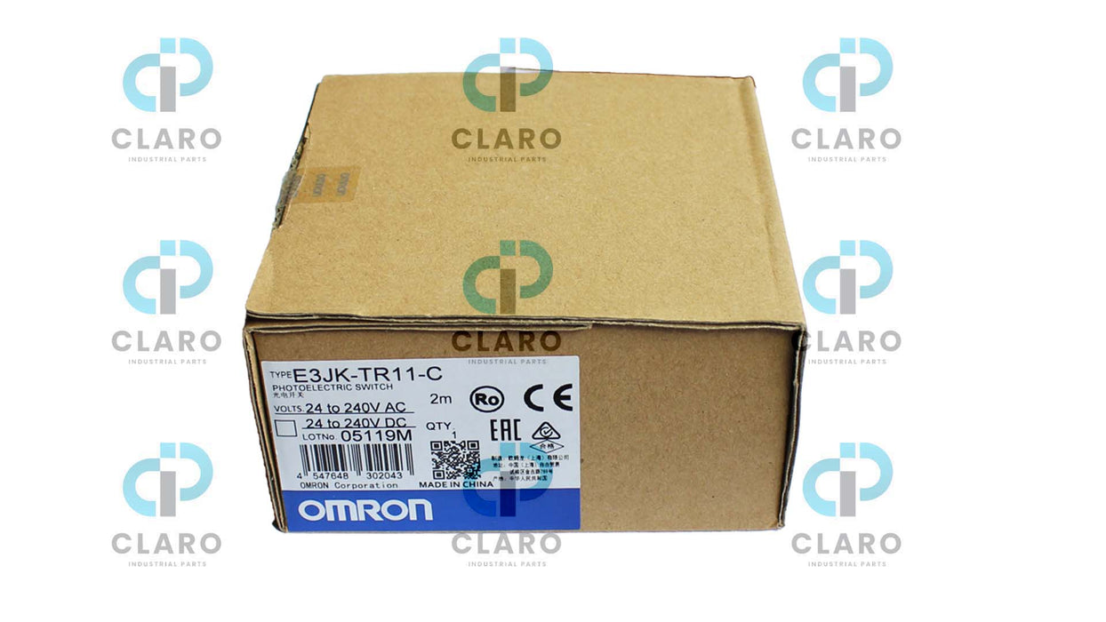 NEW E3JK-TR11-C  (L & D) 2M BUILT-IN POWER SUPPLY   OMRON SENSOR