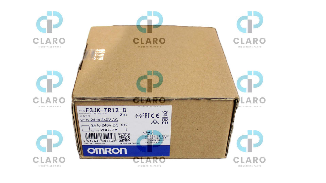 NEW E3JK-TR12-C (TR12-D, TR12-L) 2M BULT-IN POWER SUPPLY   OMRON SENSOR