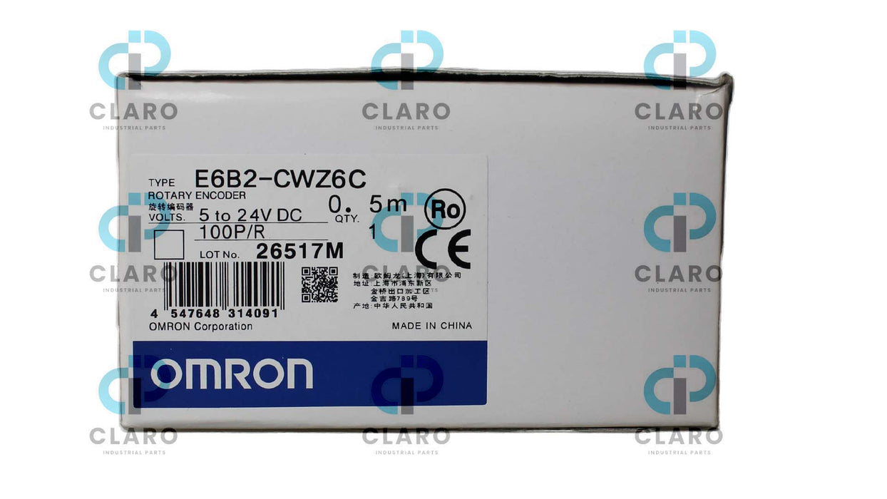 NEW E6B2-CWZ6C 100PR 0.5M ROTARY ENCODER   OMRON SENSOR