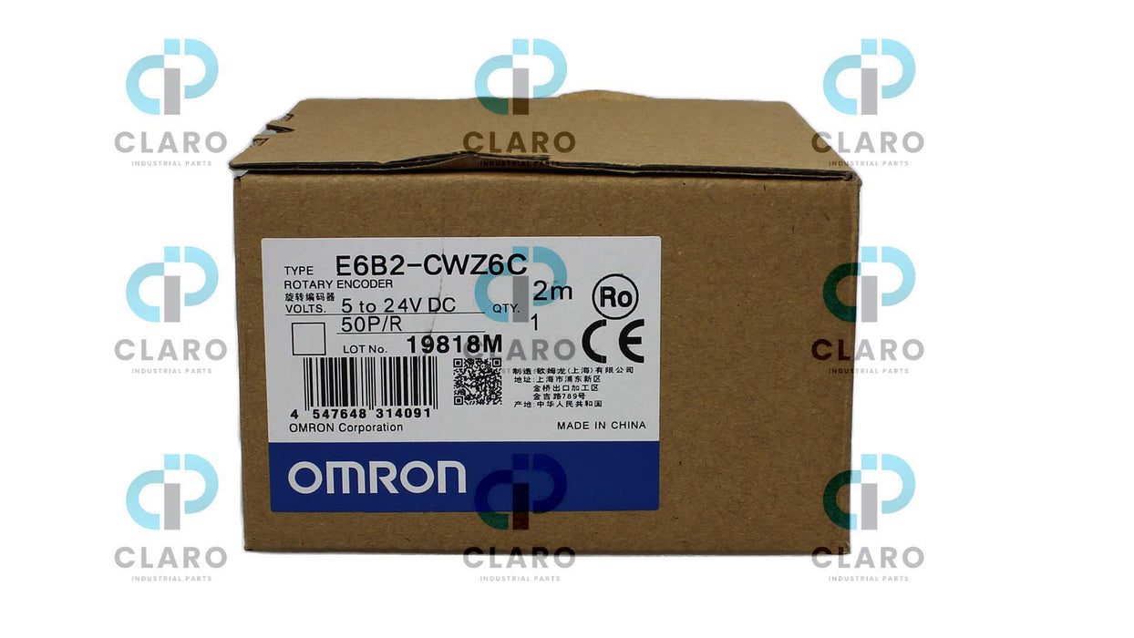 NEW E6B2-CWZ6C 50PR 2M ROTARY ENCODER   OMRON SENSOR