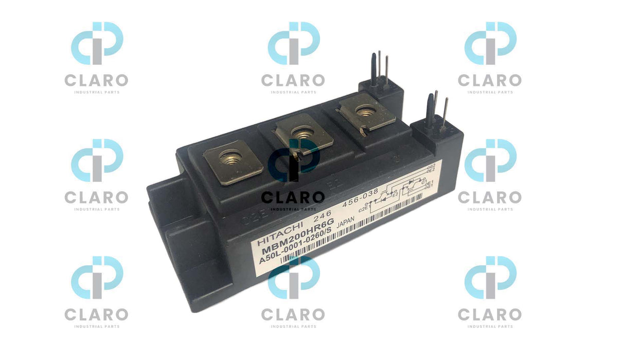 NEW MBM200HR6G A50L-0001-0260/S  IGBT 200A 600V HITACHI MODULE