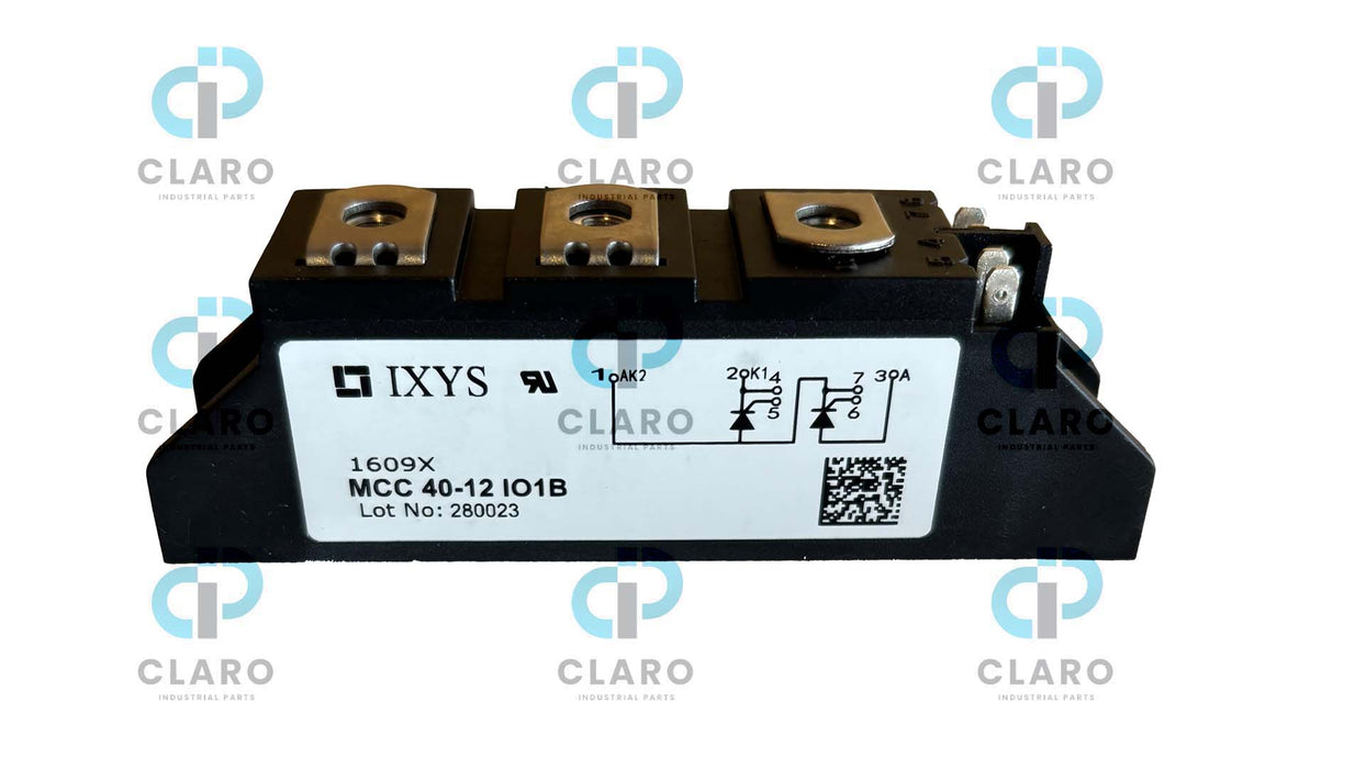 NEW MCC40-12IO1B THYRISTOR/DIODE 40A 1200V IXIS MODULE