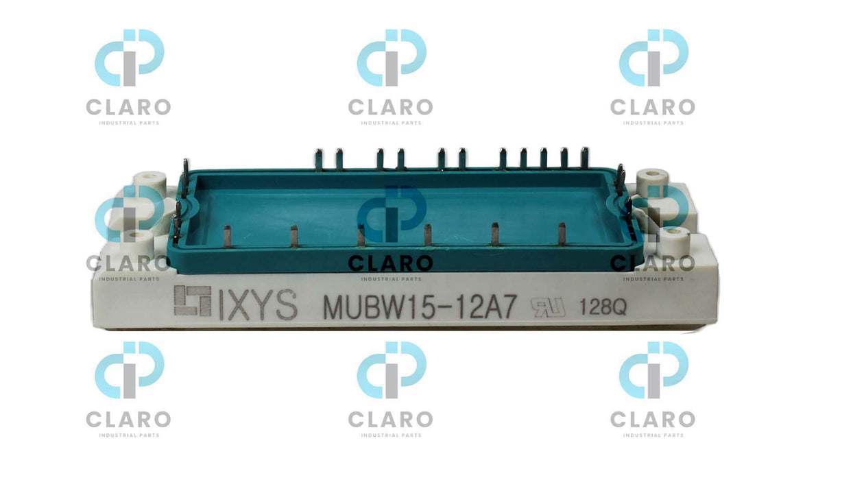 NEW MUBW15-12A7 CONVERTER-BRAKE INVERTER 20A 1200V IXIS MODULE