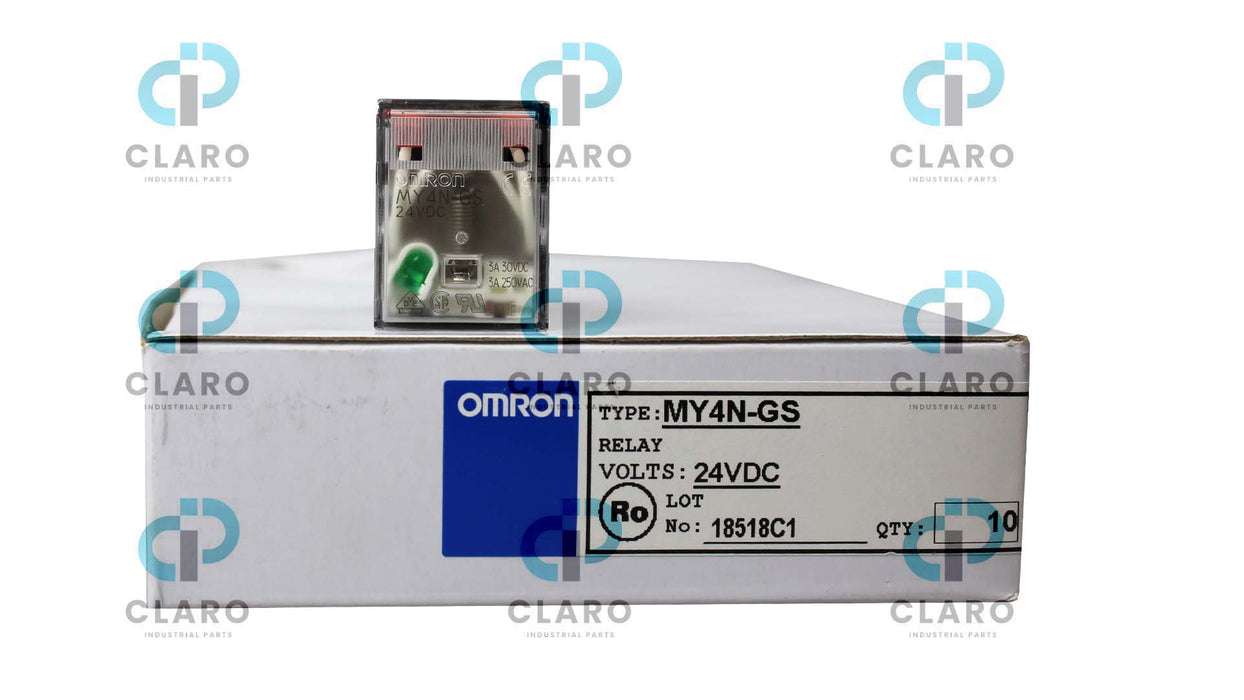 NEW MY4N-GS MINIATURE POWER   OMRON RELAY