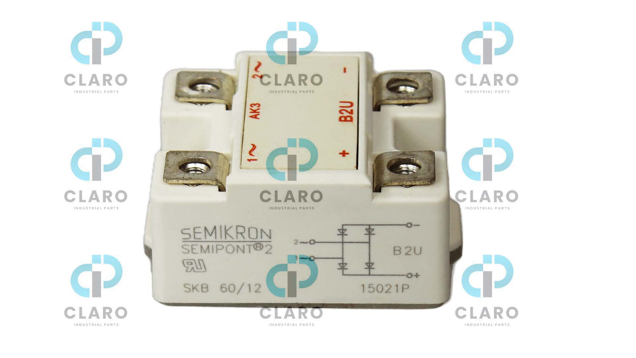 NEW SKB60/12 BRIDGE RECTIFIER SEMIKRON MODULE