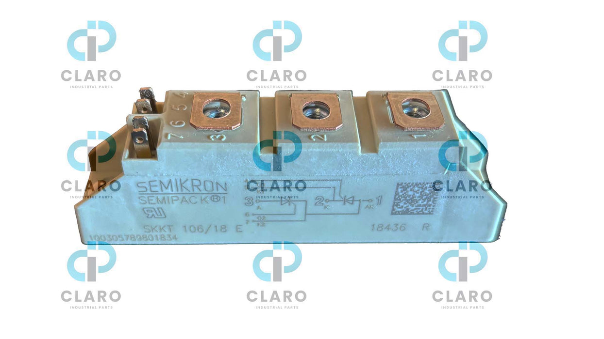 NEW SKKT106/18E THYRISTOR SEMIPACK 1  SEMIKRON MODULE