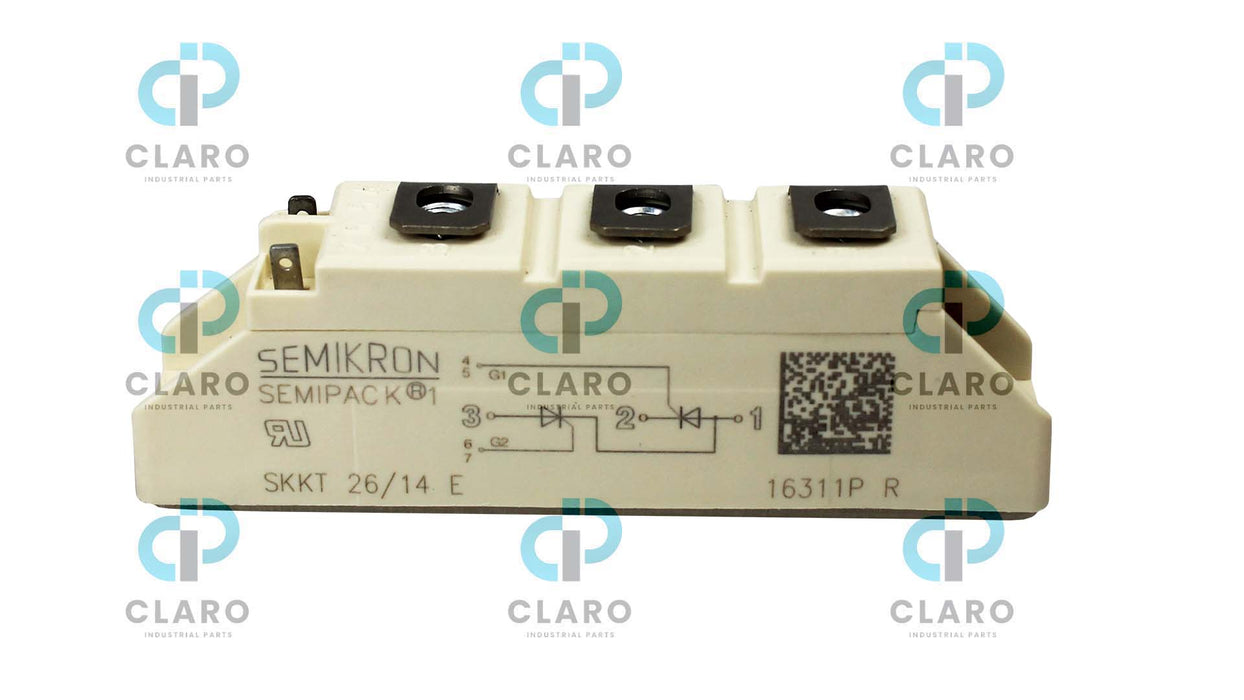 NEW SKKT26/14E THYRISTOR SEMIPACK 1  SEMIKRON MODULE